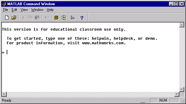 Command window